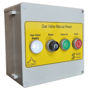 KS25 Gas Valve Manual Reset