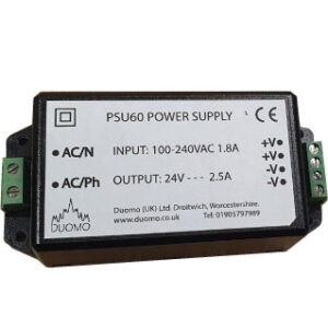 PSU60 230VAC - 24VDC Power Supply