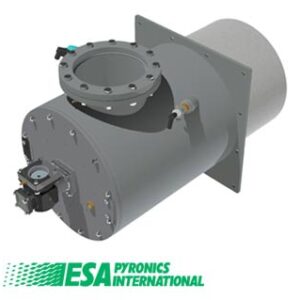 Low NOx dual fuel lateral burners
