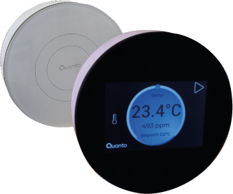 Quanto CO2 and PM monitor