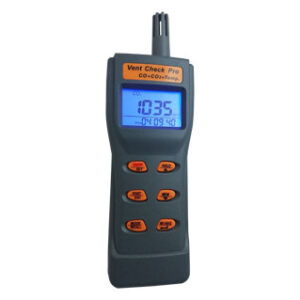 Vent Check Pro - Portable CO2, CO & Temperature Sensor